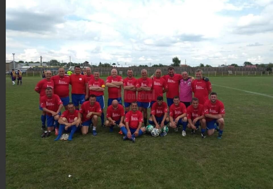 Echipa de old-boys ASA Rarău Câmpulung Moldovenesc