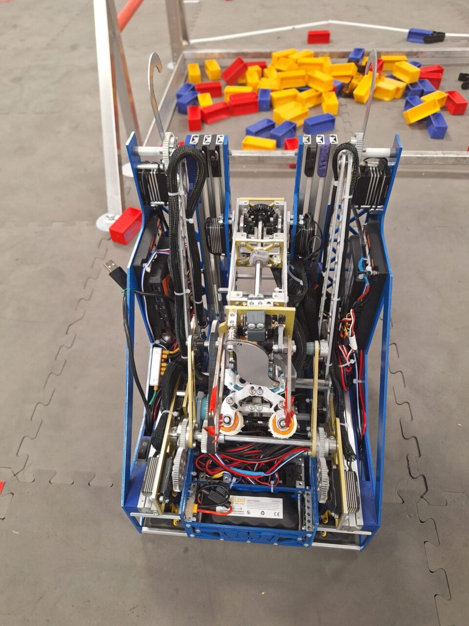 Robot construit de Royal Engineers Suceava, pentru competiții