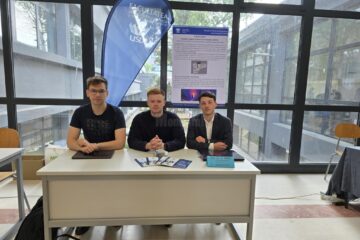 Echipa de studenti ai USV, a cărei propunere a fost premiată cu Medalia de Aur si Premiul Special la Inova Youth, Croația