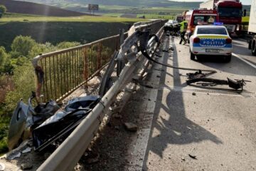 Accidentul violent de marti seara