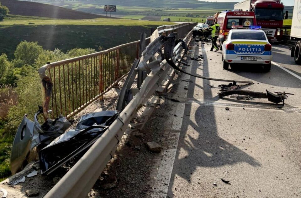 Accidentul violent de marti seara