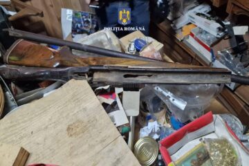 Noi percheziții la locuința lui Nicolae Goicea, în căutare de muniții și a unei arme letale deținute ilegal