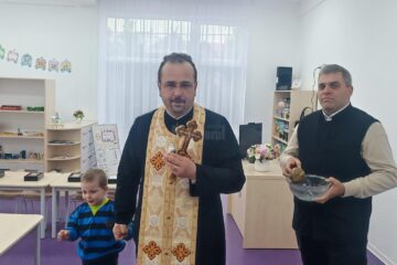 Sfințirea noii grădinițe