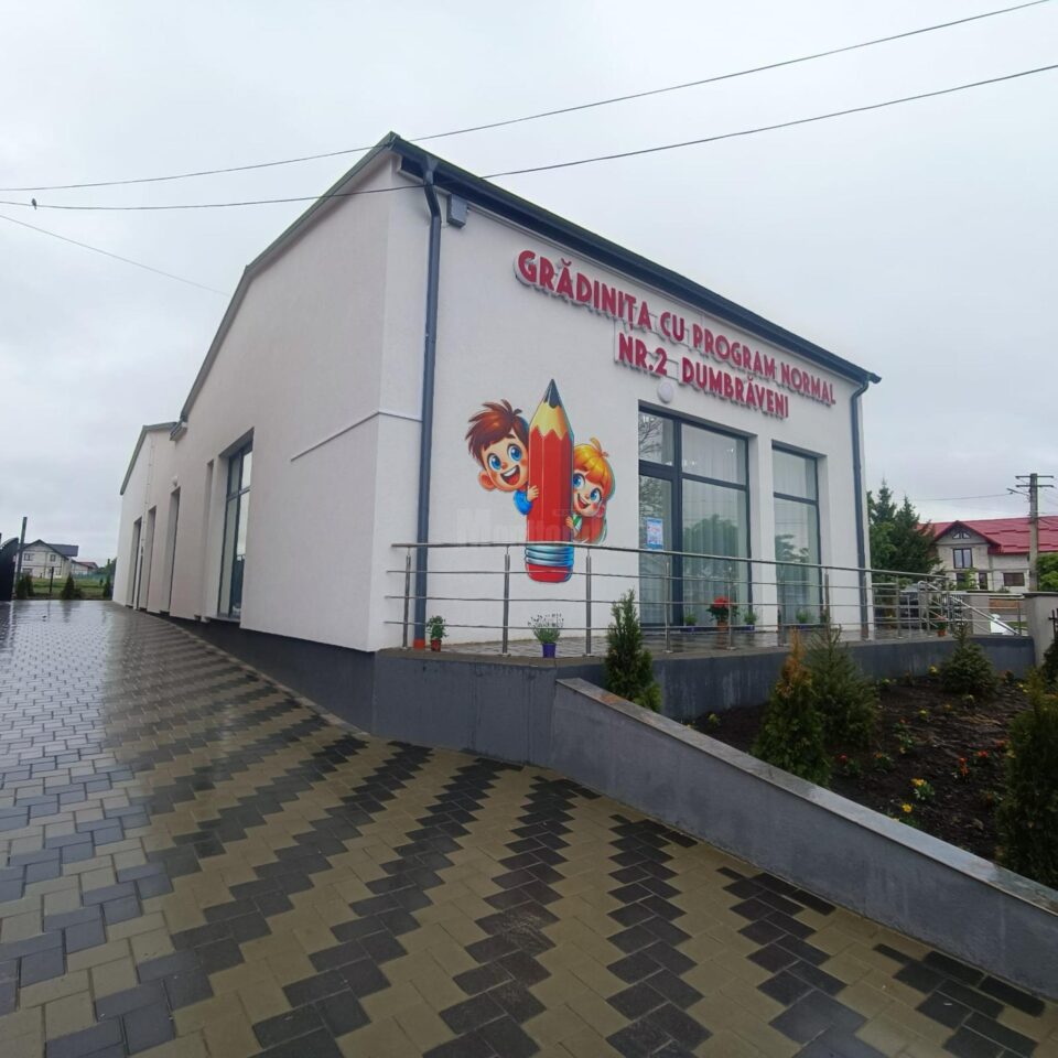 Noua grădiniță din Dumbrăveni