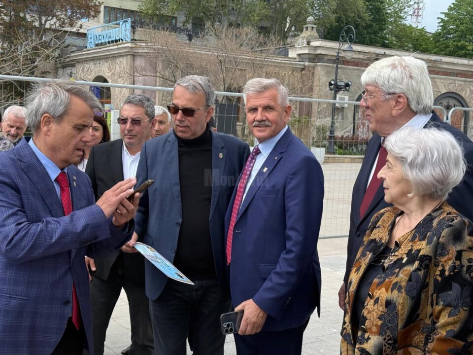 Constantin Luchian a fost prezent la dezvelirea plăcii comemorative dedicată deținuților politici care au reconstruit Cazinoul din Constanța