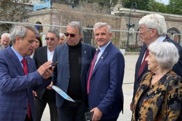 Constantin Luchian a fost prezent la dezvelirea plăcii comemorative dedicată deținuților politici care au reconstruit Cazinoul din Constanța