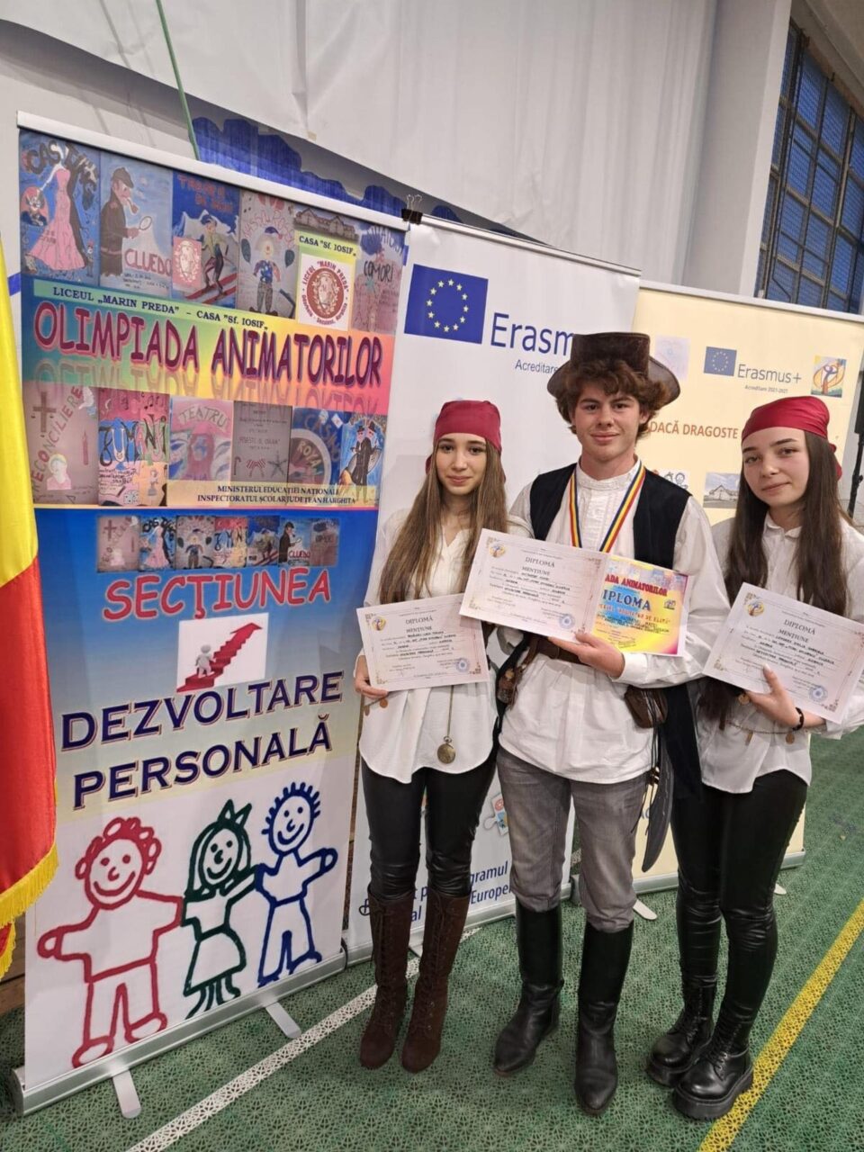 Rezultate obținute de elevii suceveni la Olimpiada Națională a Animatorilor 2