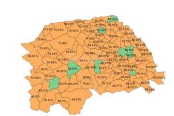 Voturile in fiecare localitate a județului