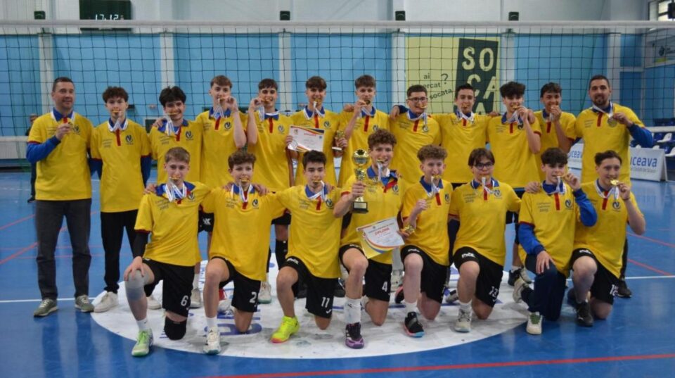 LPS Suceava e campioana Romaniei la volei cadeti