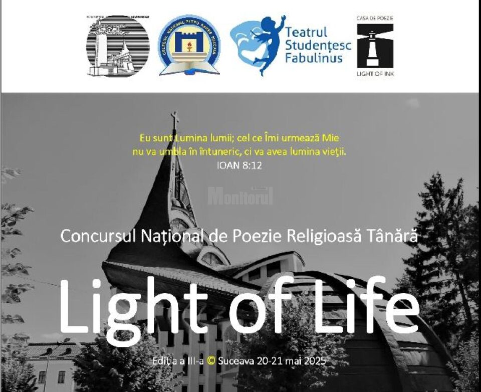 S-au desemnat câștigătorii Concursului Național de Poezie Religioasă „Light of Life”, ediția a III-a S-au desemnat câștigătorii Concursului Național de Poezie Religioasă „Light of Life”, ediția a III-a