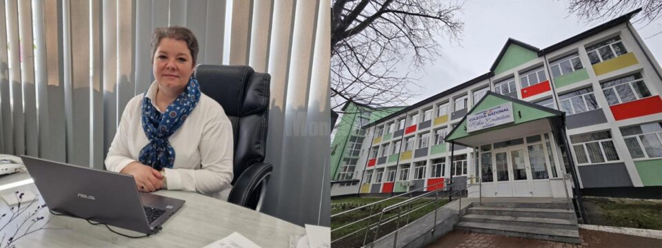 Corina Nuțu, directoarea Colegiului „Mihai Eminescu” Suceava