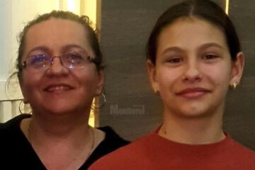 Teodora Bedrule și prof. Mihaela Ghelbere