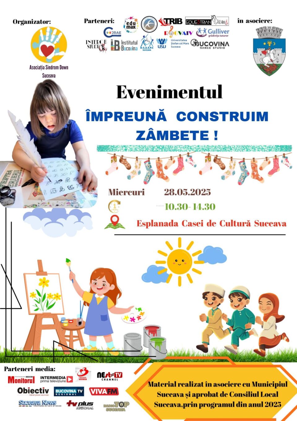 „Împreună Construim Zâmbete!”, eveniment de sensibilizare a opiniei publice cu privire la problemele persoanelor cu sindrom Down „Împreună Construim Zâmbete!”, eveniment de sensibilizare a opiniei publice cu privire la problemele persoanelor cu sindrom Down