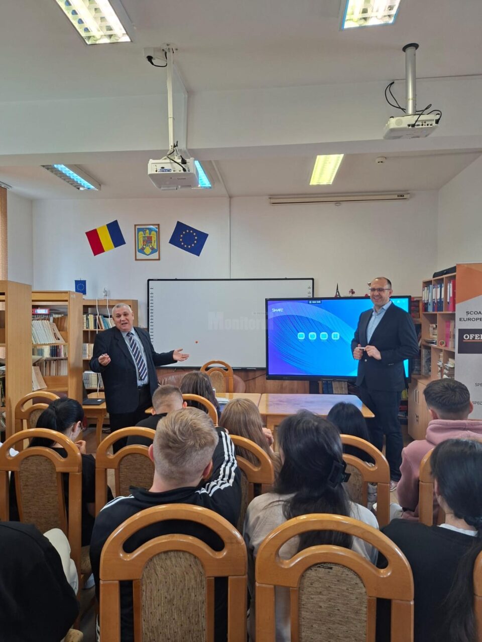 Prof. univ. dr. ing. Oroian Mircea Adrian și conf. univ. dr. ing. Gontariu Ioan