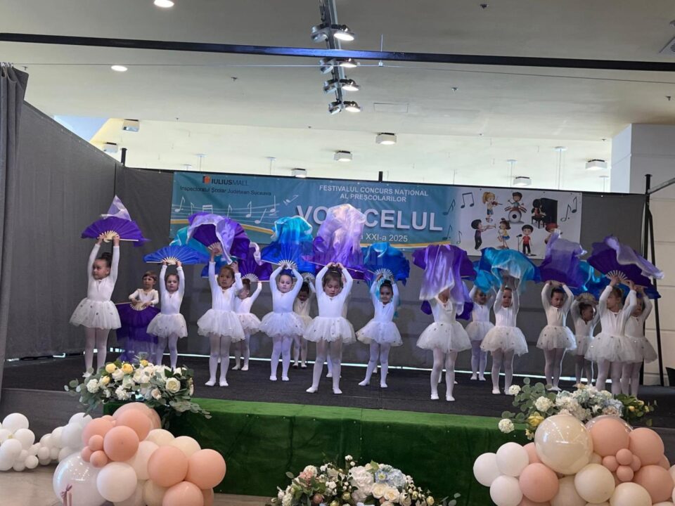 Festivalul Național „Voinicelul” a reunit peste 1.400 de copii pe scena de la Iulius Mall Suceava