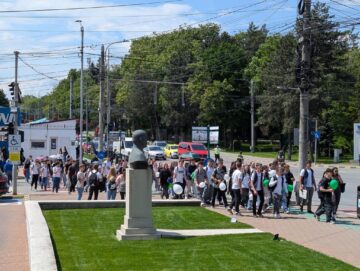 Marșul „Antiviolență, antidrog, antitutun și de prevenire a accidentelor rutiere”