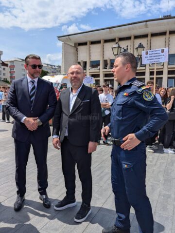 Marșul „Antiviolență, antidrog, antitutun și de prevenire a accidentelor rutiere”