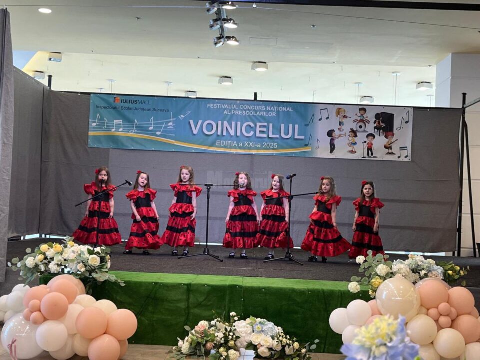 Festivalul Național „Voinicelul” a reunit peste 1.400 de copii pe scena de la Iulius Mall Suceava