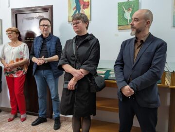 Grațiela Țurțu a expus 39 de tablouri la Galeria Bibliotecii Bucovinei, oferind publicului „o contabilitate a emoțiilor”