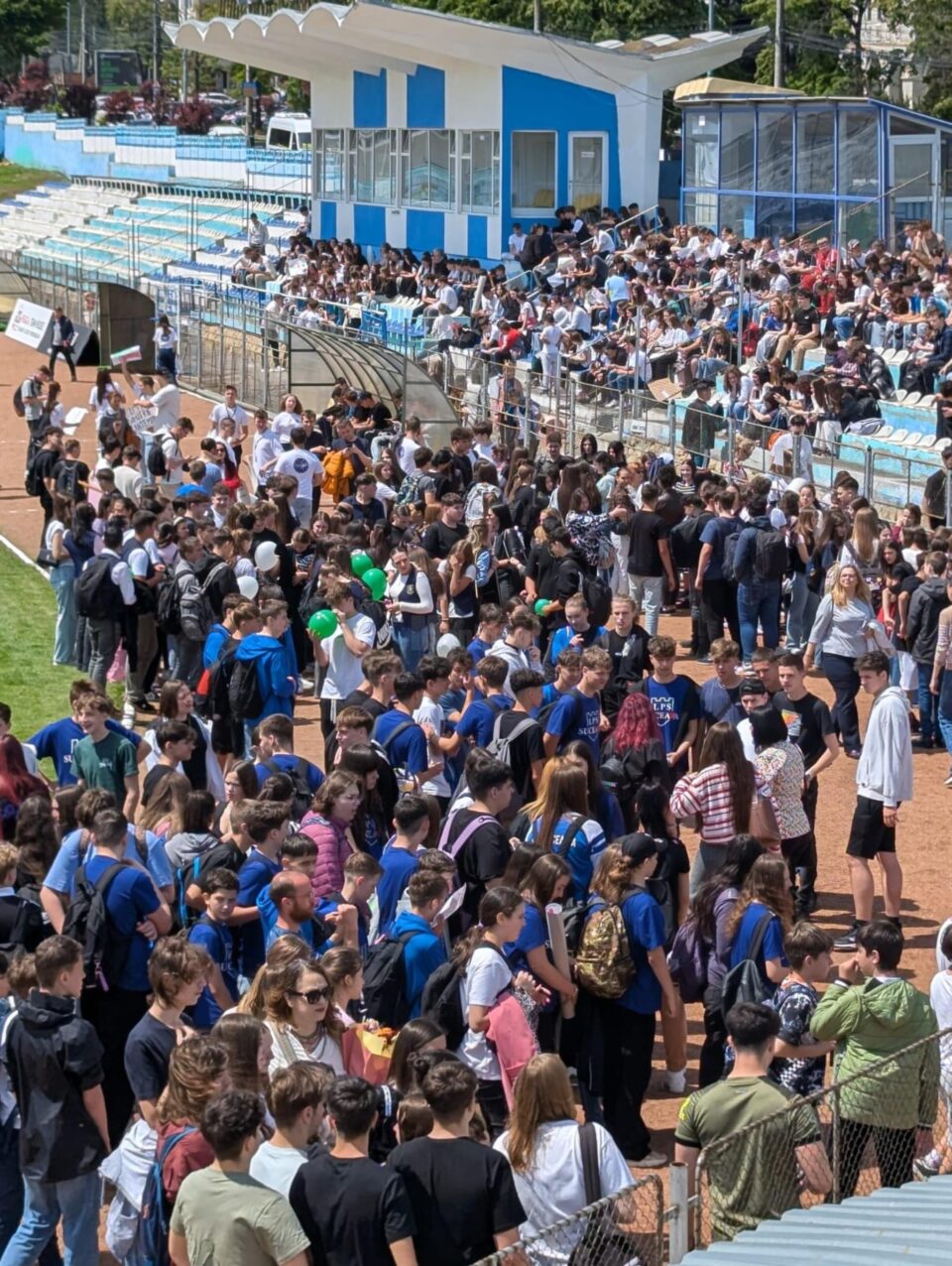 Marșul „Antiviolență, antidrog, antitutun și de prevenire a accidentelor rutiere”