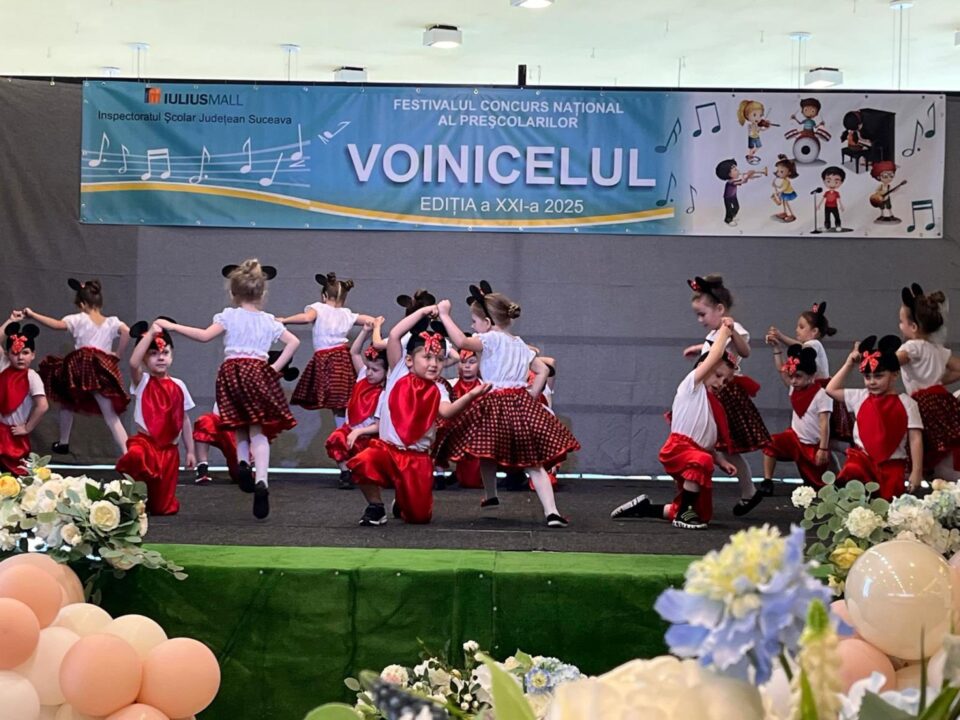 Festivalul Național „Voinicelul” a reunit peste 1.400 de copii pe scena de la Iulius Mall Suceava