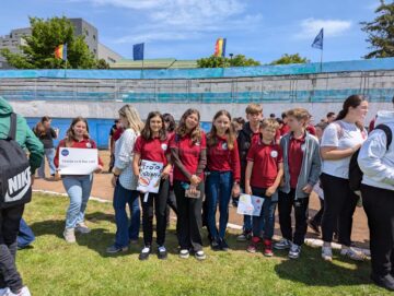 Marșul „Antiviolență, antidrog, antitutun și de prevenire a accidentelor rutiere”