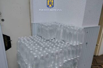 Alcoolul fără acte era adus din Maramureș