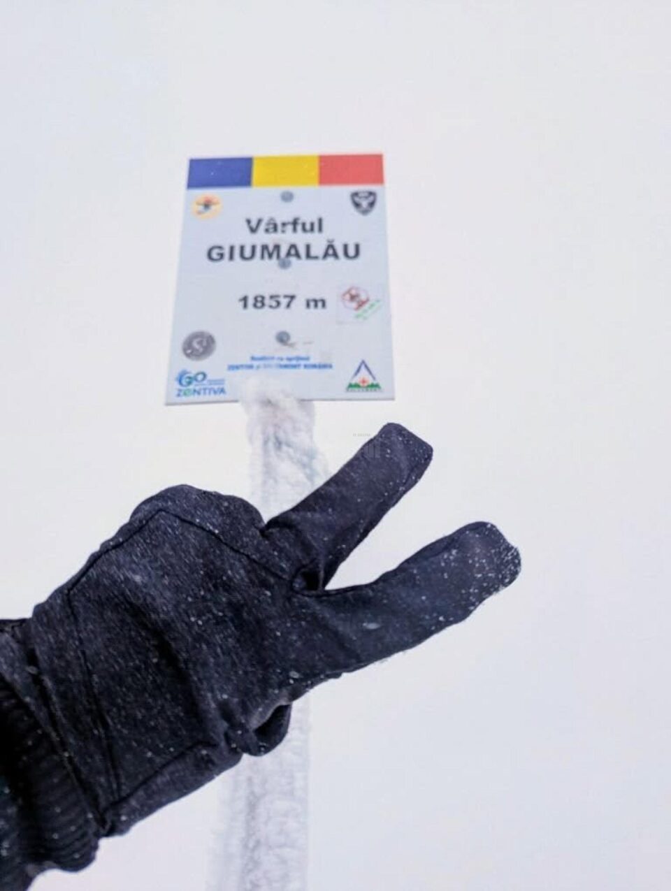 Vârful Giumalău - al doilea bifat la traseul de alergare montană