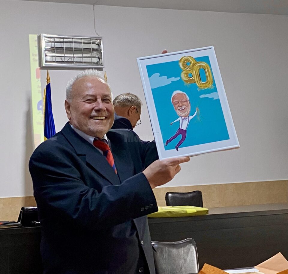 Profesorul Mihai Vitcu, sărbătorit la împlinirea vârstei de 80 de ani