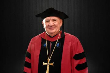 Pr. prof. Eugen Pentiuc. Sursa foto Institutul Sfânta Cruce Brookline