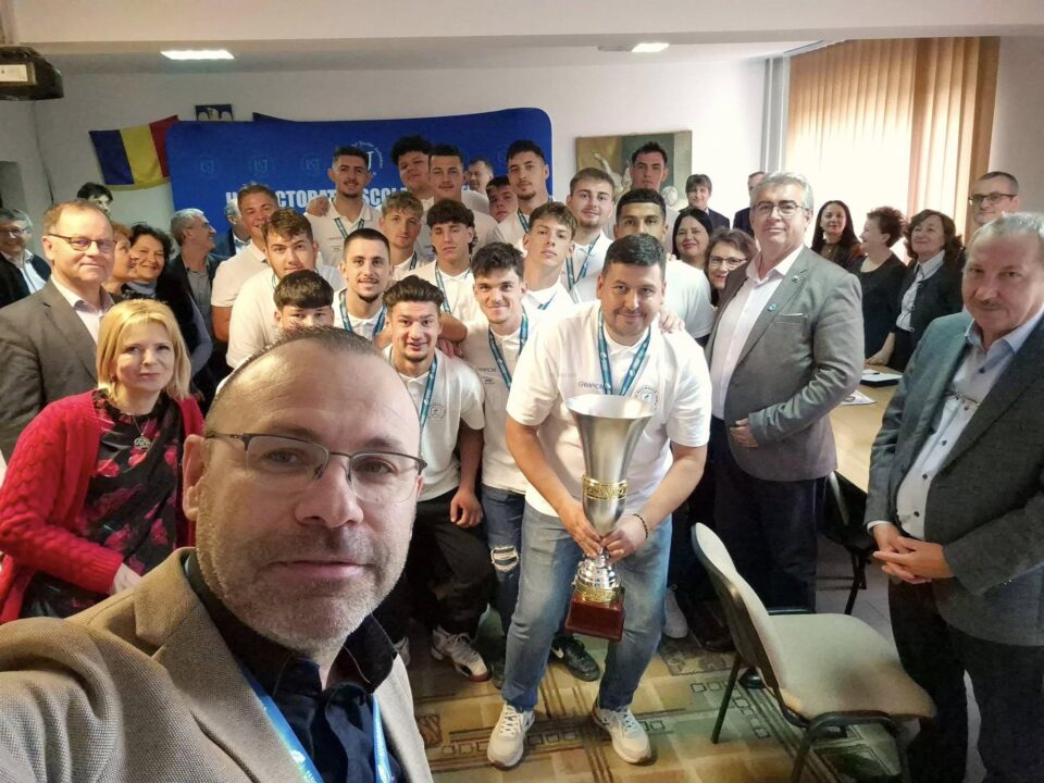 Întâlnire cu campionii de la rugby