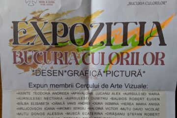 Expoziția „Bucuria culorilor”, la Centrul pentru Tineret „Ecclesia” din cartierul Ițcani
