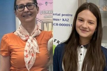 Prof. Camelia Elena Fraseniuc și Mara Maidaniuc