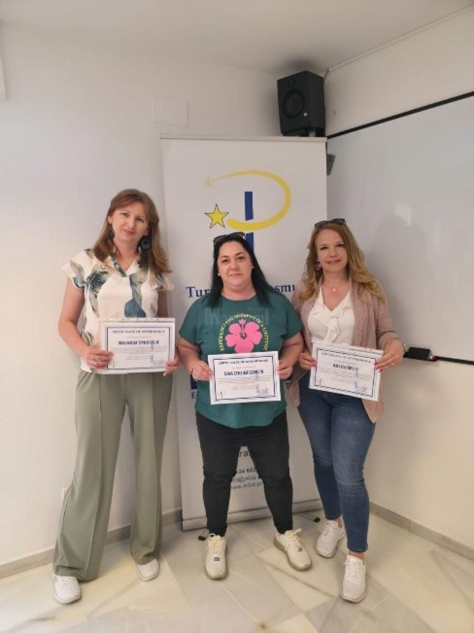 Cadre didactice de la Colegiul Național „Mihai Eminescu” Suceava, la Malaga