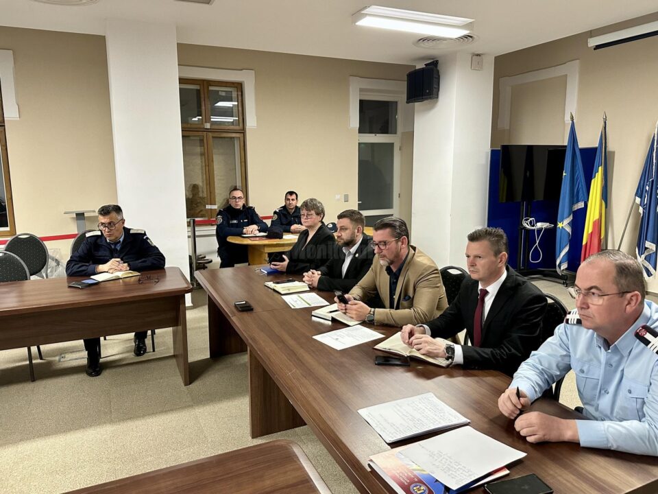 Ședință extraordinară a Comitetului Județean pentru Situații de Urgență