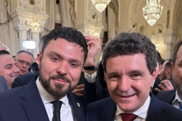 Primarul din Rădăuți, Bogdan Loghin, a reprezentat Suceava la cel mai înalt nivel la ceremonia de învestire de la Palatul Cotroceni a președintelui Nicușor Dan