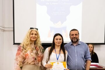 Dorina Graveț a fost răsplătită cu Premiul Special, acordat de juriul din domeniul comunicării