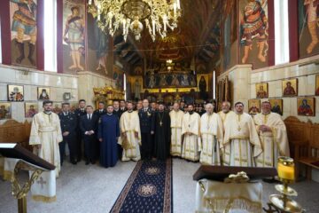 Slujbă de instalare a noului preot la Biserica Inspectoratului pentru Situații de Urgență „Bucovina” din Suceava