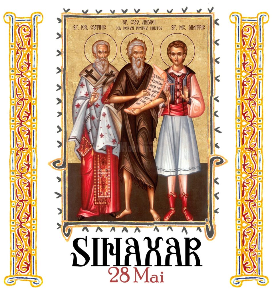 Sinaxar 28 mai 2025
