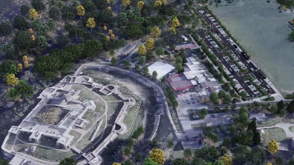 Asa va arăta noua parcare de pe platoul Cetății de Scaun a Sucevei