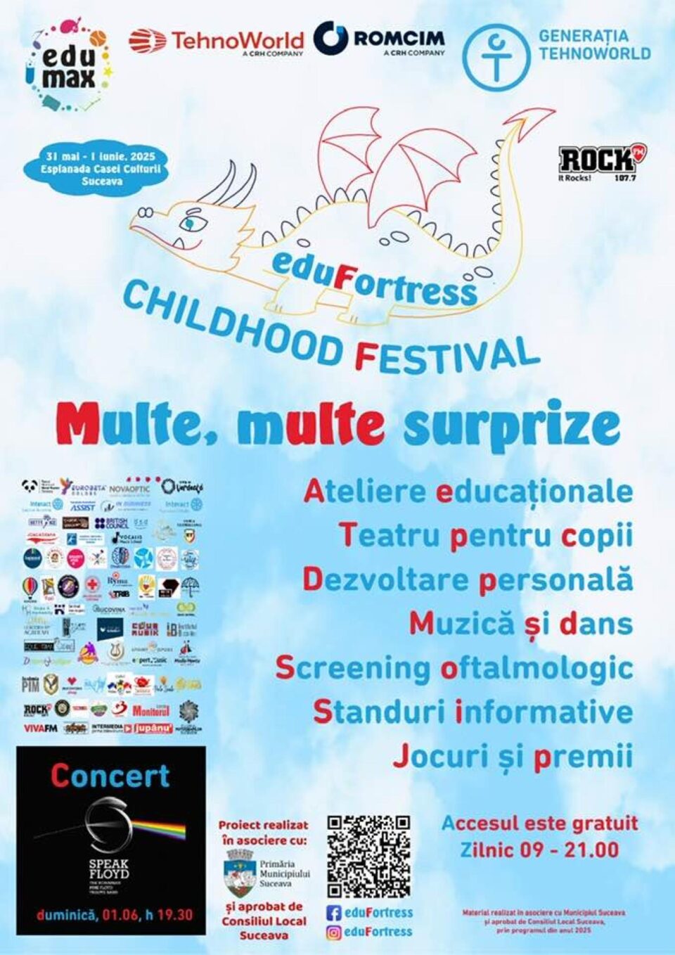 Festivalul copilăriei EduFortress, în acest weekend, pe esplanadă