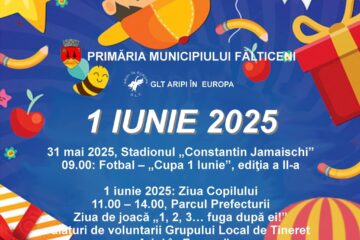 La Fălticeni se sărbătorește copilăria. Două zile pline de jocuri, sport și voie bună