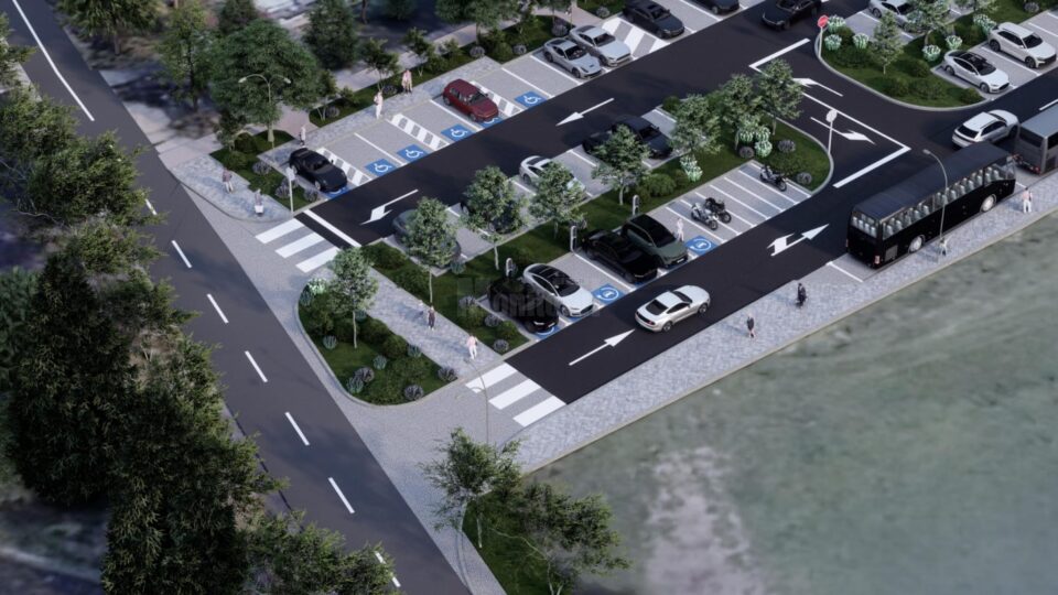 Așa va arăta noua parcare de pe platoul Cetății de Scaun a Sucevei