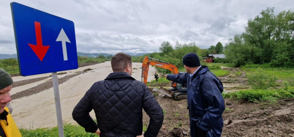Președintele Consiliului Județean, Gheorghe Șoldan, a mers în zonele afectate de inundații de la Râșca și Bogdănești