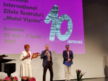 Zece ani de teatru la Suceava – a început Festivalul Internațional „Zilele Teatrului Matei Vișniec”