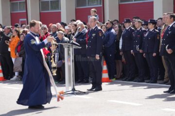 44 de noi pompieri, angajați din sursă externă, au depus jurământul la ISU Suceava