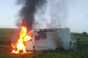 Microbuzul incendiat