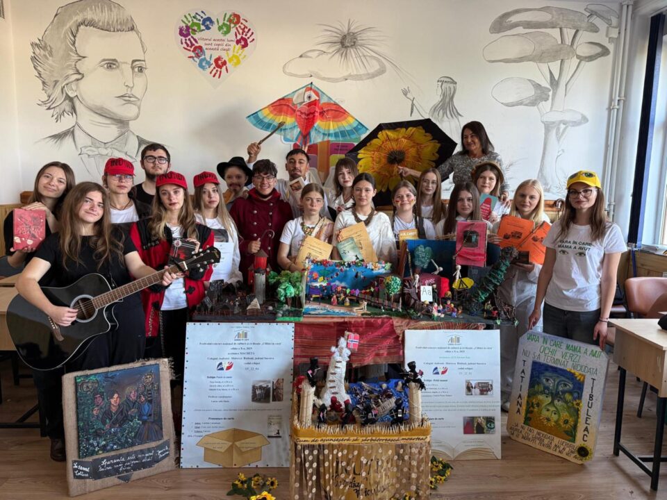 Șase echipe de la Colegiul „Motrescu” Rădăuți s-au calificat cu punctaj maxim la Concursul „CDIdei în cărți”