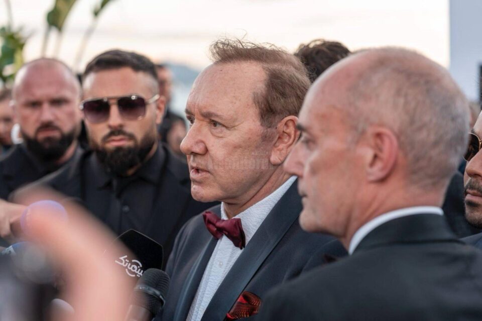 Împreună cu actorul Kevin Spacey