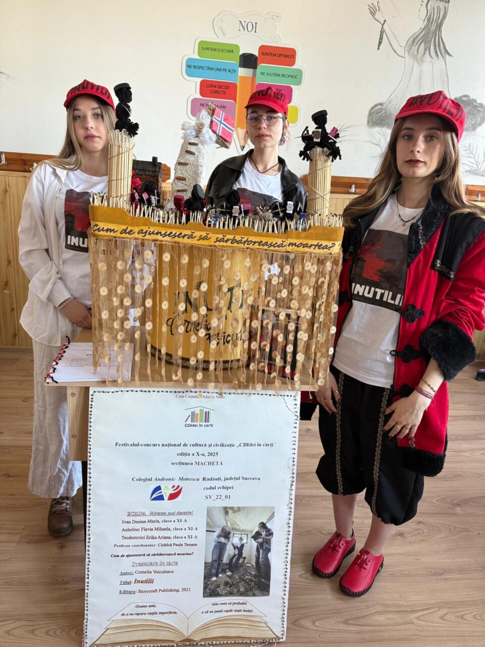 Șase echipe de la Colegiul „Motrescu” Rădăuți s-au calificat cu punctaj maxim la Concursul „CDIdei în cărți”
